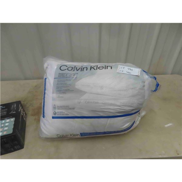 Calvin Klein - 2 New Pillows - Queen