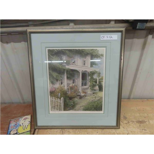 Framed Limited Edition Print -Yvonne Lukowski  20.5" x 23"