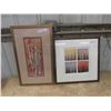Image 1 : 2 Framed Prints ; 15.5" x 25.5"  & 20.5" x 20.5"