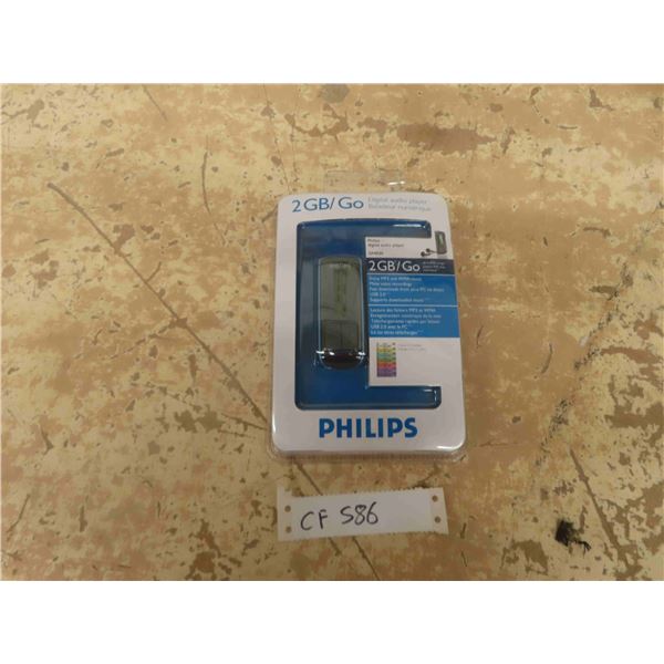 New Philips 2GB/GO Digital Audio Player