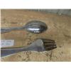 Image 4 : Wall Décor 29" Long Metal Spoon + Fork