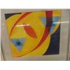 Image 2 : Framed Abstract - Signed 21.5" x 22.5"