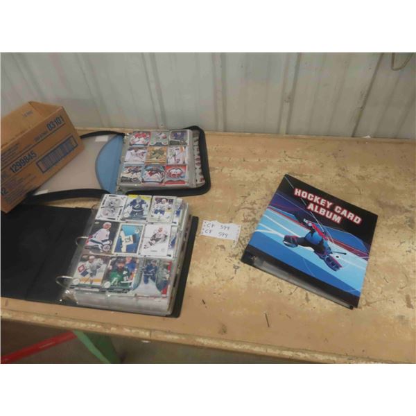 3 Binders of 90s + Newer Hockey Cards