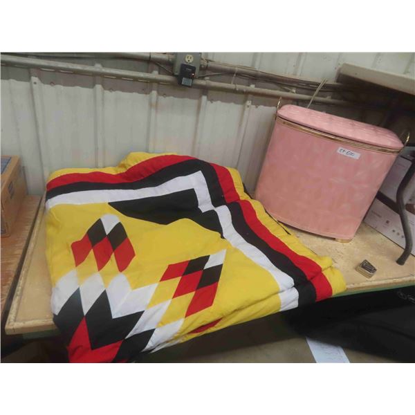 Quilt & Retro Hamper