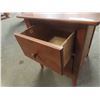 Image 4 : Modern 2 Drawer Night Stand 13" x 16" x 32"