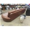 Image 5 : 2 pc Leather Couch 120" Wide