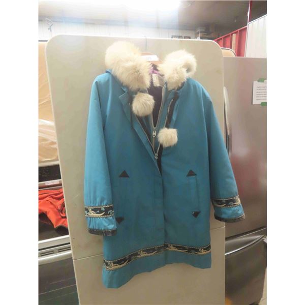 Fourrures Kerr's Furs Winter Jacket with Fur Lined Hood