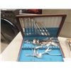 Image 5 : Flatware/ Silverware/ Utensils + 1 Wooden Case
