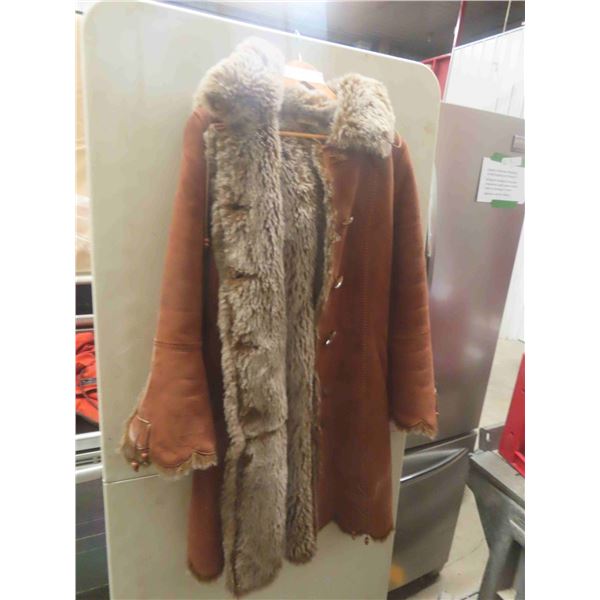 Leather Fur Liner Fashion Jacket