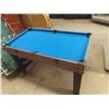 Image 6 : Games Table - Air Hockey, Foos Ball + Pool with Accessories 23" x 32" x 43"