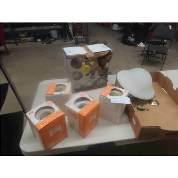 Halogen Recessed Light Fixtures, Ceiling Light Fixture - All New