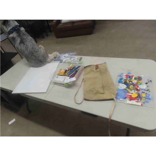 Canvas Artist Board, Pencils + Crayons, Crafting Apron