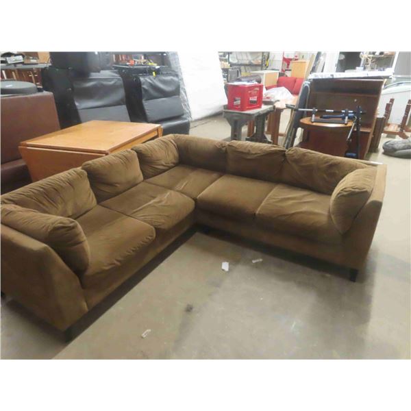 2pc Sectional  - could use as 1 piece or 2 piece 87" Both Ways