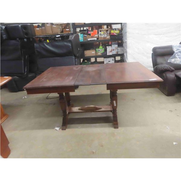 Walnut Dining Room Table 28" x 40" x 65" 