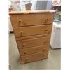 Image 6 : Modern 5 Drawer Dresser 19" x 30.5" x 50"
