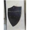 Image 4 : Wall Mount Medieval Shield Display 18" x 25" 