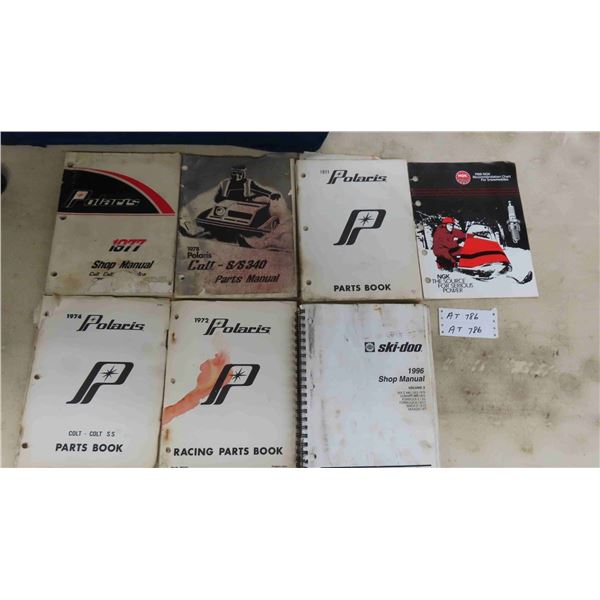 Polaris + Ski- Doo Shop Manuals ; 1972-1996