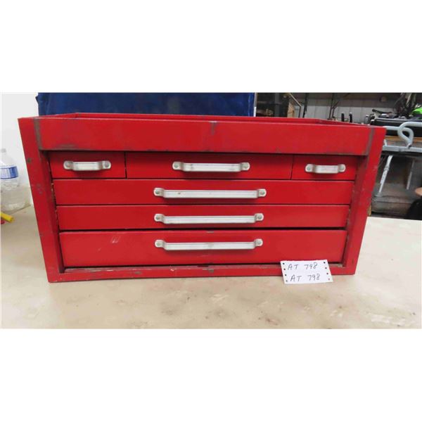 6 Drawer Tool Chest 12" x 12.5" x 26"