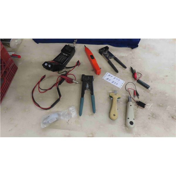 Telephone Testers + Crate 11" x 12" x 20"