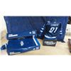 Image 2 : Kyle Conner Jets Mini Jersey (2), Steve Yzerman Detroit Figure, 2 Baseball Gloves, 