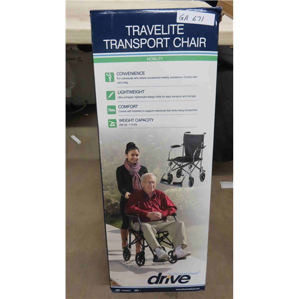 New Travelite Transport Chair - Still in Box