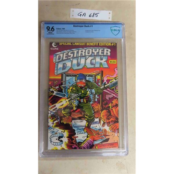 Eclipse Comics ' Destroyer Duck - #1, Graded