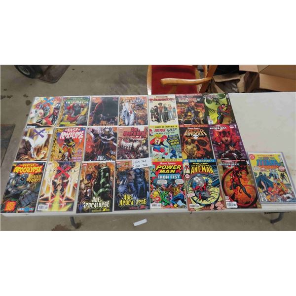 22 Marvel Comics ; The New Teen Titans, Ultimate Spiderman, AOA, Runaway, 