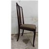 Image 6 : 2 Antique Chairs ; Mahogany Dining Chair & Oak Desk Chair with Arms