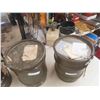 Image 3 : 4 Military Canisters - 2 Sizes ; (3) 12" x 14" t & (1) 12" x 18" t