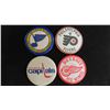Image 2 : 19 NHL Vintage Buttons