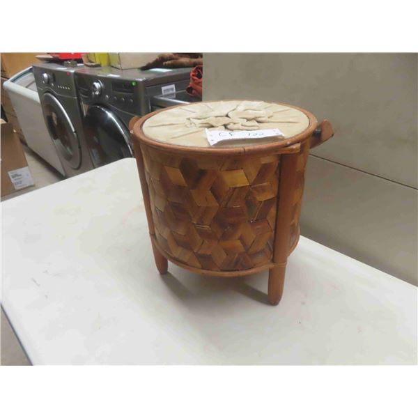 Sewing Basket with Notions