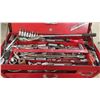 Image 4 : Rollaway MAC Tool Chest Full of Tools ; Mastercraft Sockets, Ratchets, Extensions, 