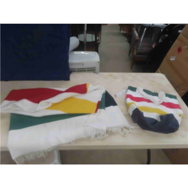 Vintage Bag Blanket + Bag