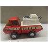 Image 14 : 3 Tonkas ; Ambulance - Metal, some Plastic 3" x 4.5" x 9.5", Fire Chief - Metal 