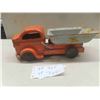 Image 1 : Early Lincoln Dump Truck - Pressed Metal 5" x 5.5" x 12" 