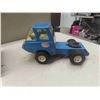 Image 12 : 3 Tonkas; Jeep - Metal 5.5" x 5.5" x 12", Tow Truck - Metal 3.5" x 3.5" x 9", Truck ( no trailer) 