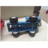 Image 15 : 3 Tonkas; Jeep - Metal 5.5" x 5.5" x 12", Tow Truck - Metal 3.5" x 3.5" x 9", Truck ( no trailer) 