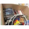 Image 9 : Box of Odds n Ends ; Variety of CDs, Water Cannon , Trinkets, Décor, plus more