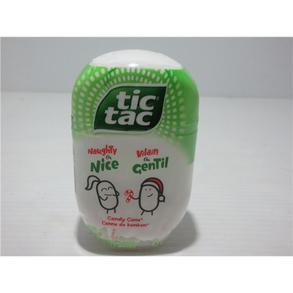 NEW:  TIC TAC "NAUGHTY OR NICE" LUMPS OF COAL CANDY CANE (83 G)