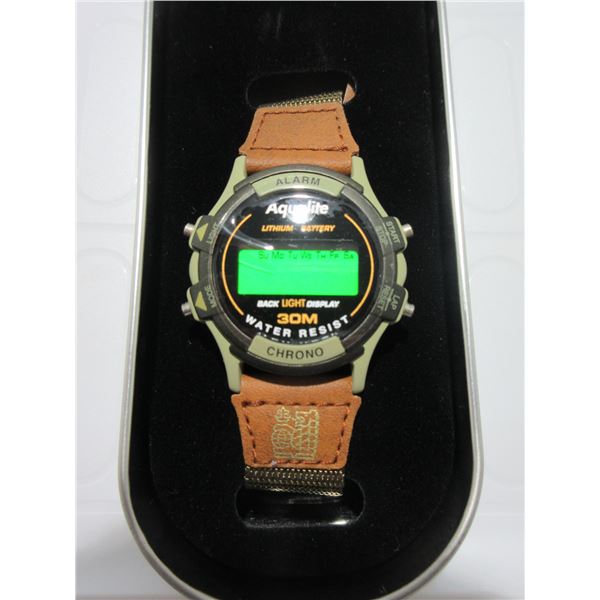 ESTATE:  "ROYAL BANK" AQUALITE DIGITAL WATCH & CASE
