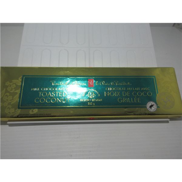 NEW:  PC MILK CHOCOLATE WITH TOASTED COCONUT (340 G)