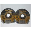 Image 1 : NEW:  2 TOLSEN 4.5 X 1/8 X 7/8" CUTTING DISCS