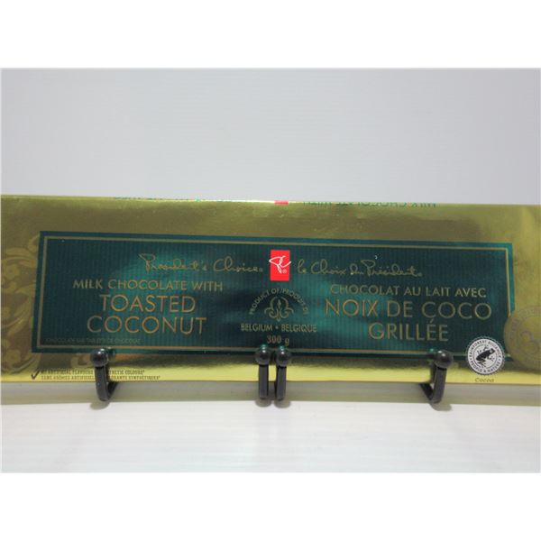 NEW:  PC MILK CHOCOLATE WITH TOASTED COCONUT (340 G)