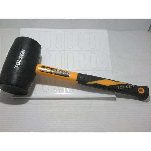 NEW:  TOLSEN 32 OZ RUBBER MALLET