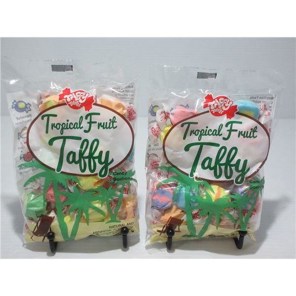 TAFFY TOWN TROPICAL FRUIT TAFFY (128 G) - 2 PACKAGES