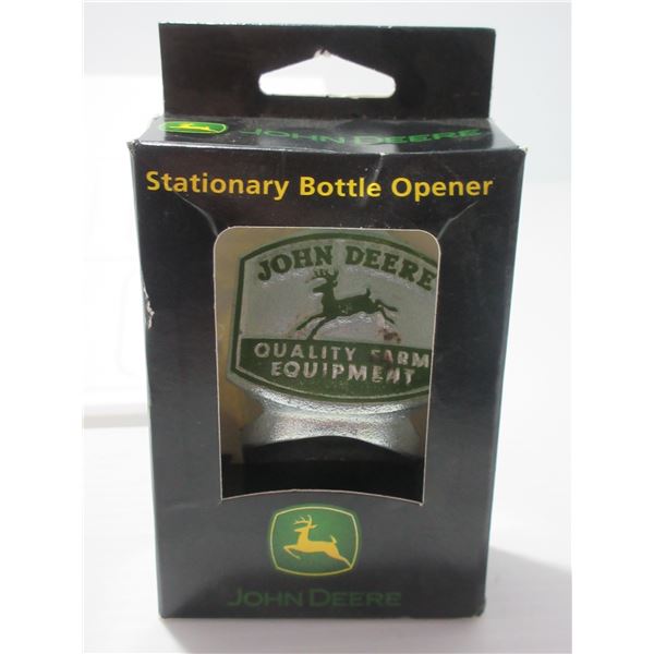 ESTATE (LIKE NEW):  JOHN DEERE STATIONARY BOTTLE OPENER