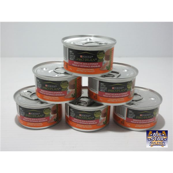 PURINA PROPLAN CAT FOOD (CHICKEN ENTRÉE/6 X 85 G)