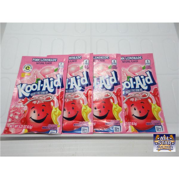PINK LEMONADE KOOL-AID - 4 PACKAGES