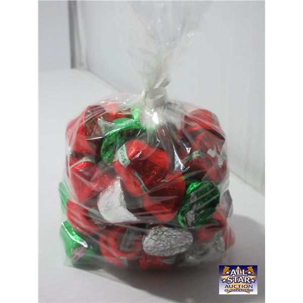 MILK CHOCOLATE & CARAMEL CHRISTMAS BELLS (1 LB) - BAG