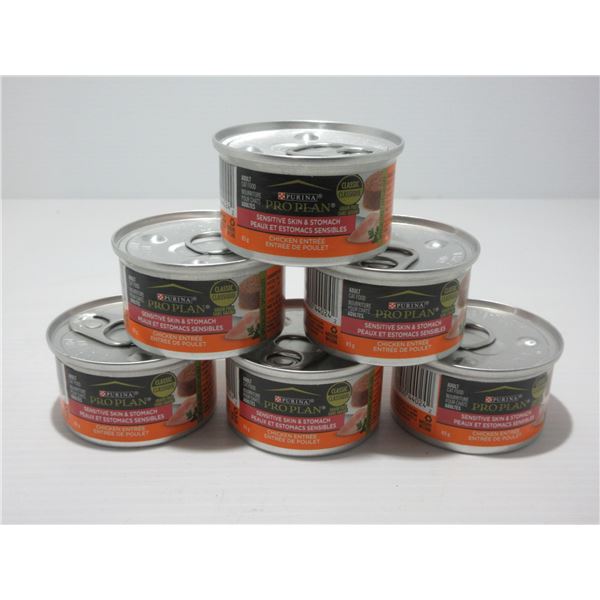 PURINA PROPLAN CAT FOOD (CHICKEN ENTRÉE/6 X 85 G)